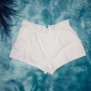 Unionbay off White linen highwaist shorts w/zipper